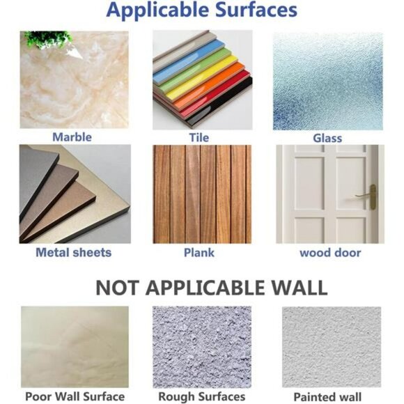 Heavy Duty Adhesive Wall Hooks Waterproof Towel Coat Key Hangers 12 Pack - Picture 4 of 7